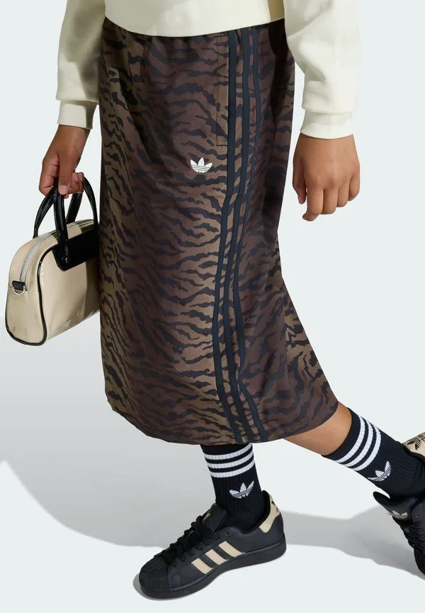 Юбка а-силуэта Adidas Originals, Night Brown — фото 4