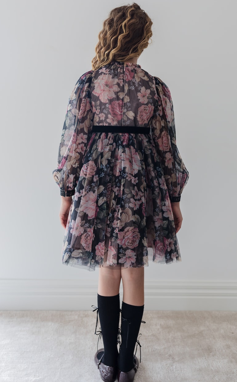 Платье из цветочного тюля Petite Amalie  , Romantic Floral Print — фото 4