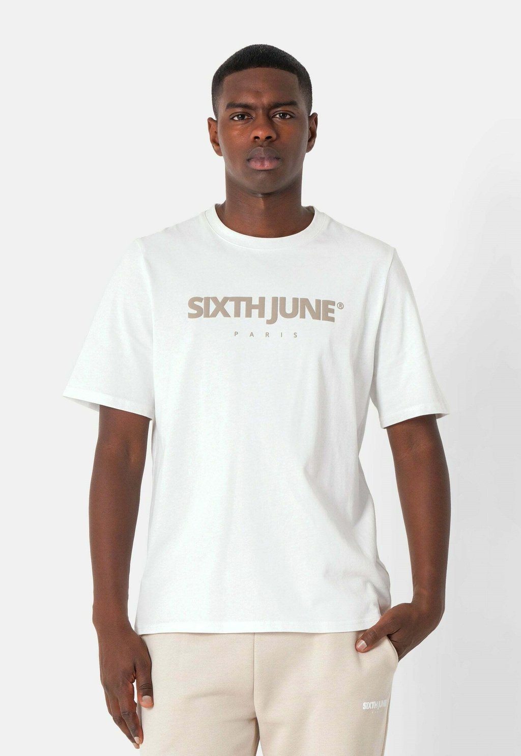 

Футболка с принтом Sixth June, белый