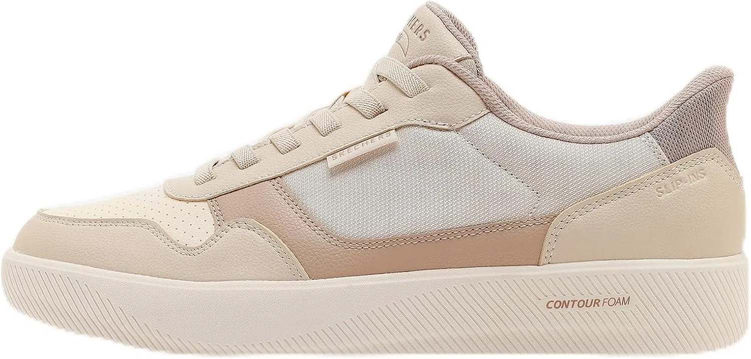 Мужские удобные кроссовки Skechers Arch Fit Court Break, 2-Natural