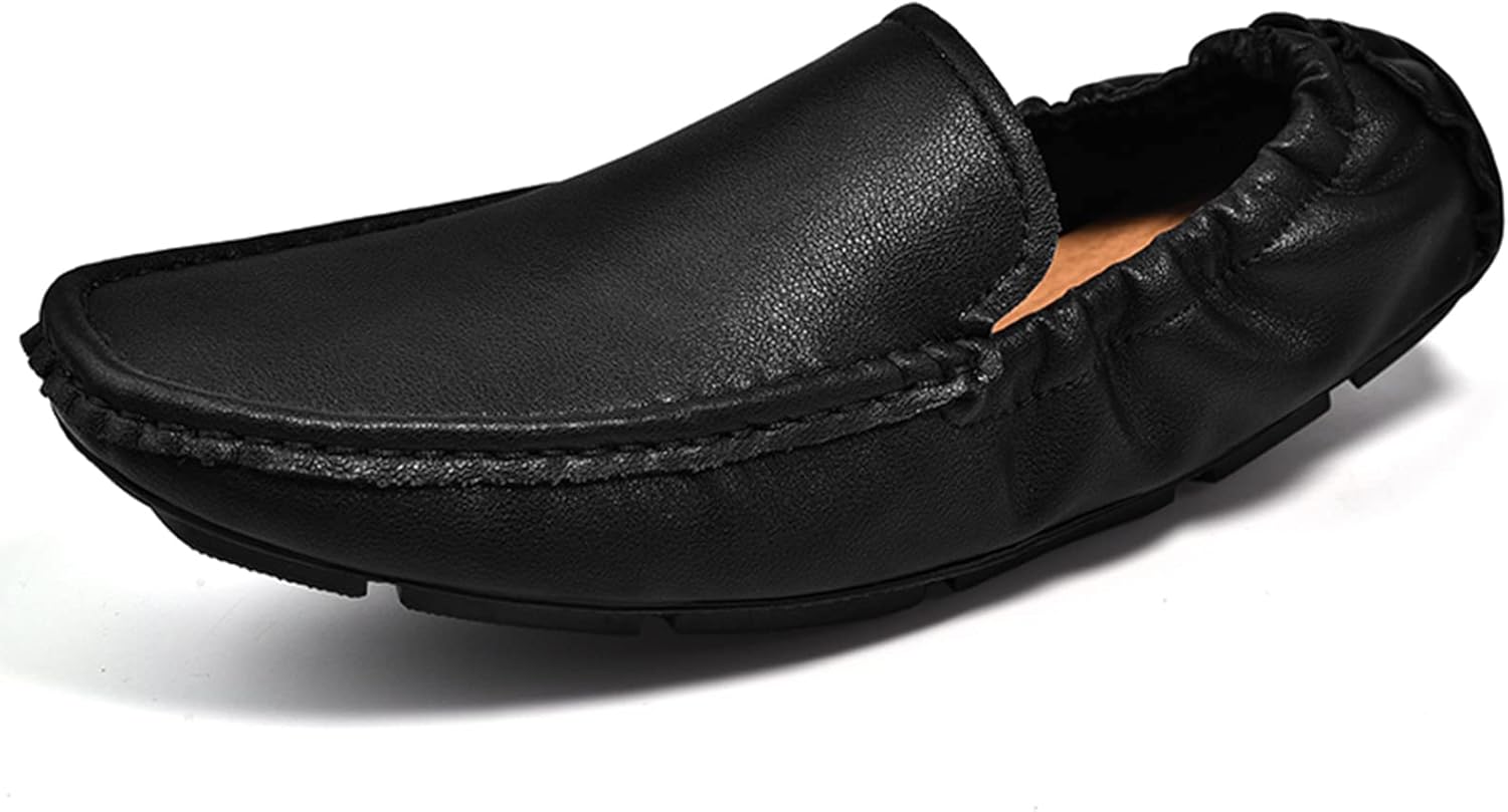 

Мужские лоферы DCZTELG Classic Moc-Toe с отделкой под монету, черный