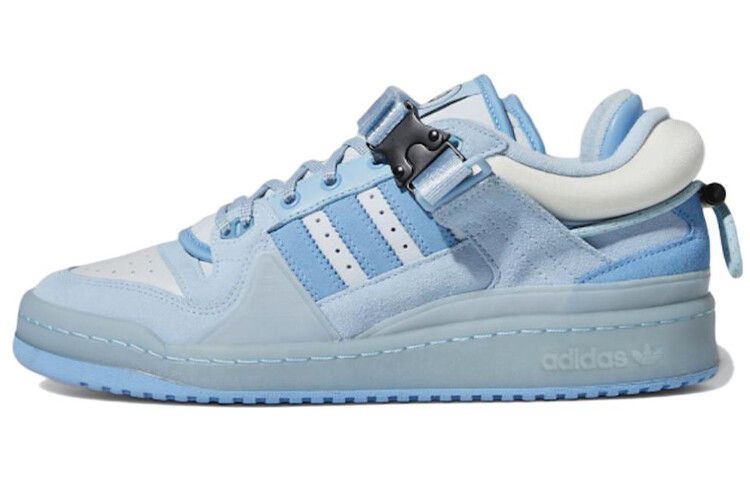 

Кроссовки Adidas Forum Buckle Low Bad Bunny Blue Tint, Серый, Кроссовки Adidas Forum Buckle Low Bad Bunny Blue Tint