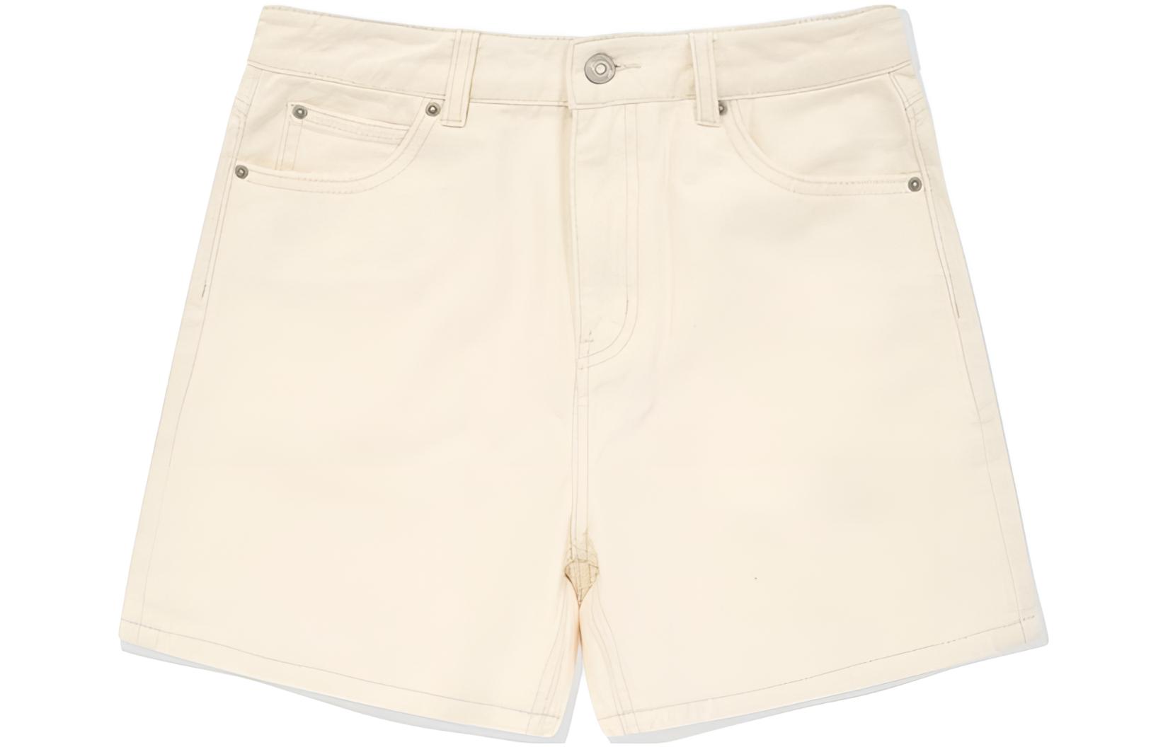 

Женские шорты джинсовые beige COVERNAT, бежевый