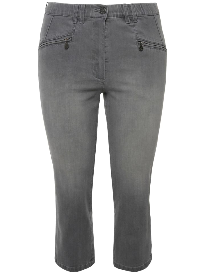 

Тканевые брюки Ulla Popken, цвет light grey denim