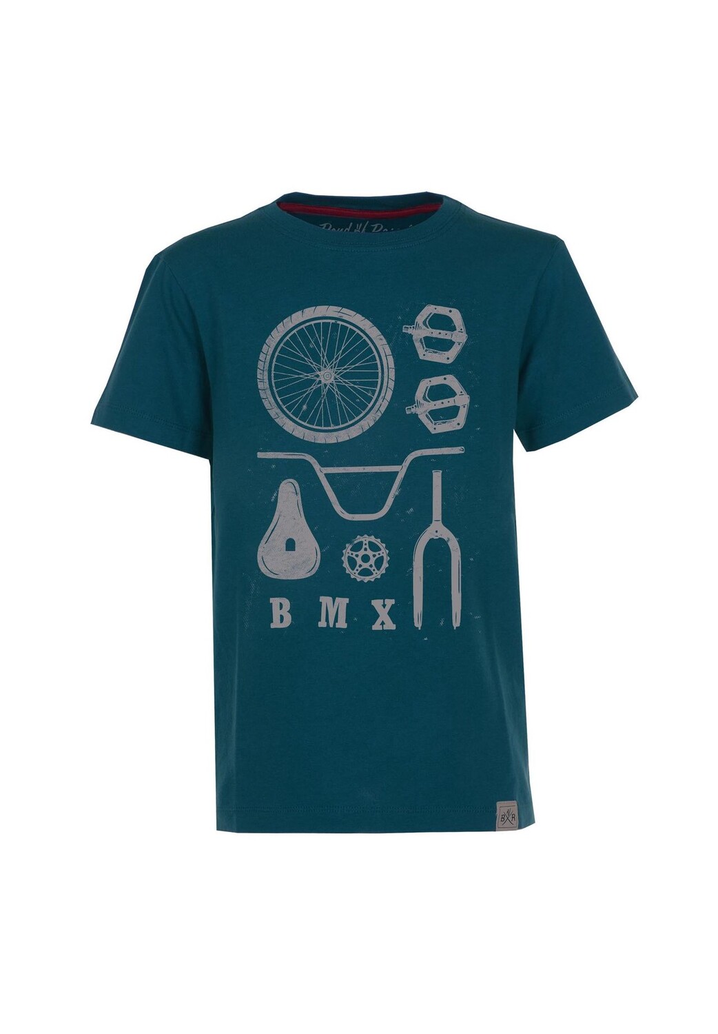 

Детали футболки BMX Band of Rascals, цвет Dark Petrol