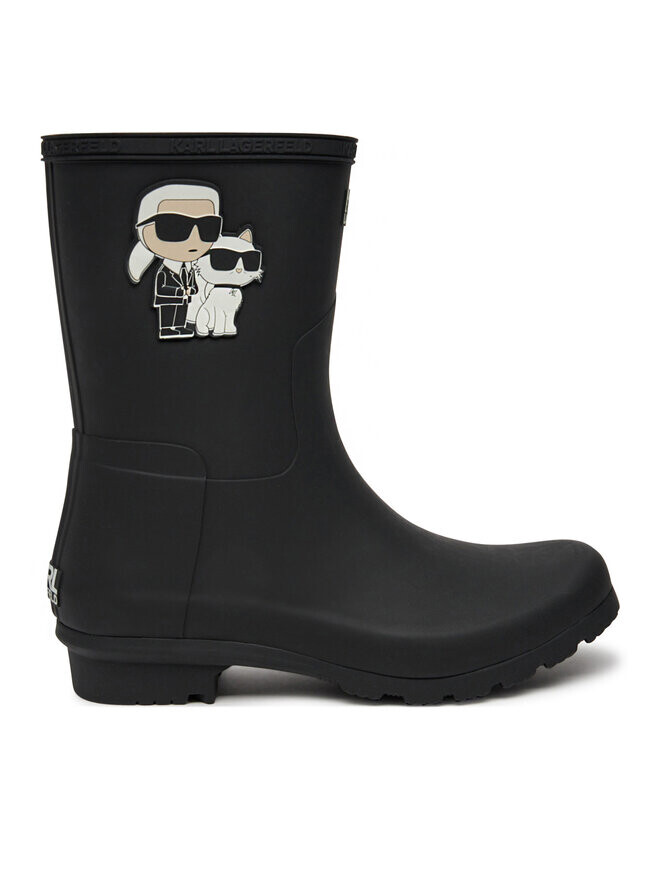 

Водоотталкивающие сапоги KARL LAGERFELD de agua Negro, черный