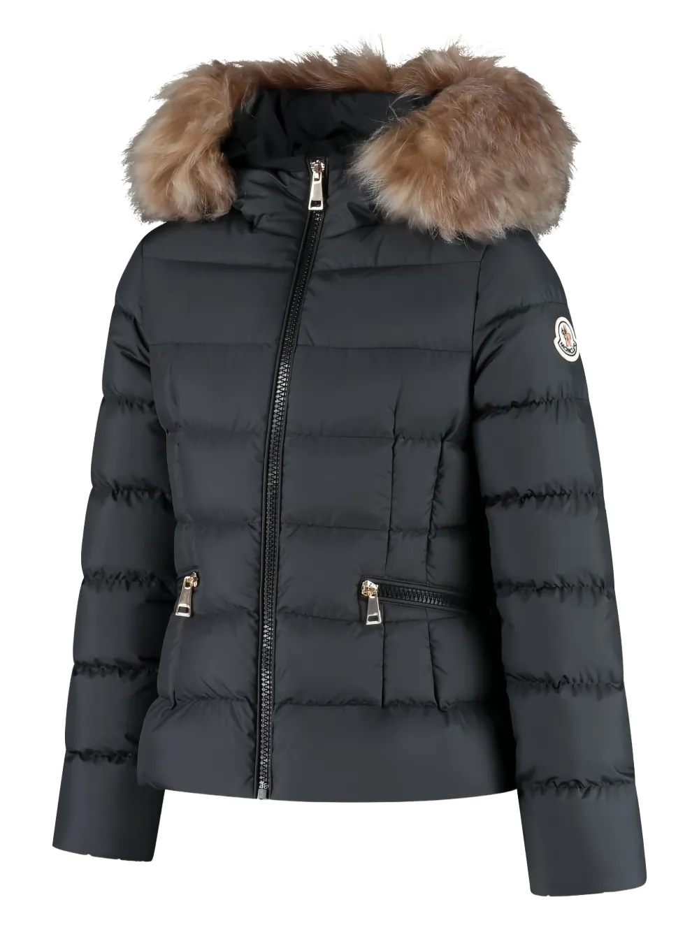 

Пуховик Boedette с капюшоном Moncler Enfant, черный