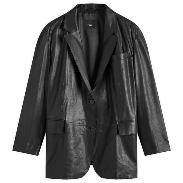 

Марат кожаная куртка Weekend By Max Mara, черный
