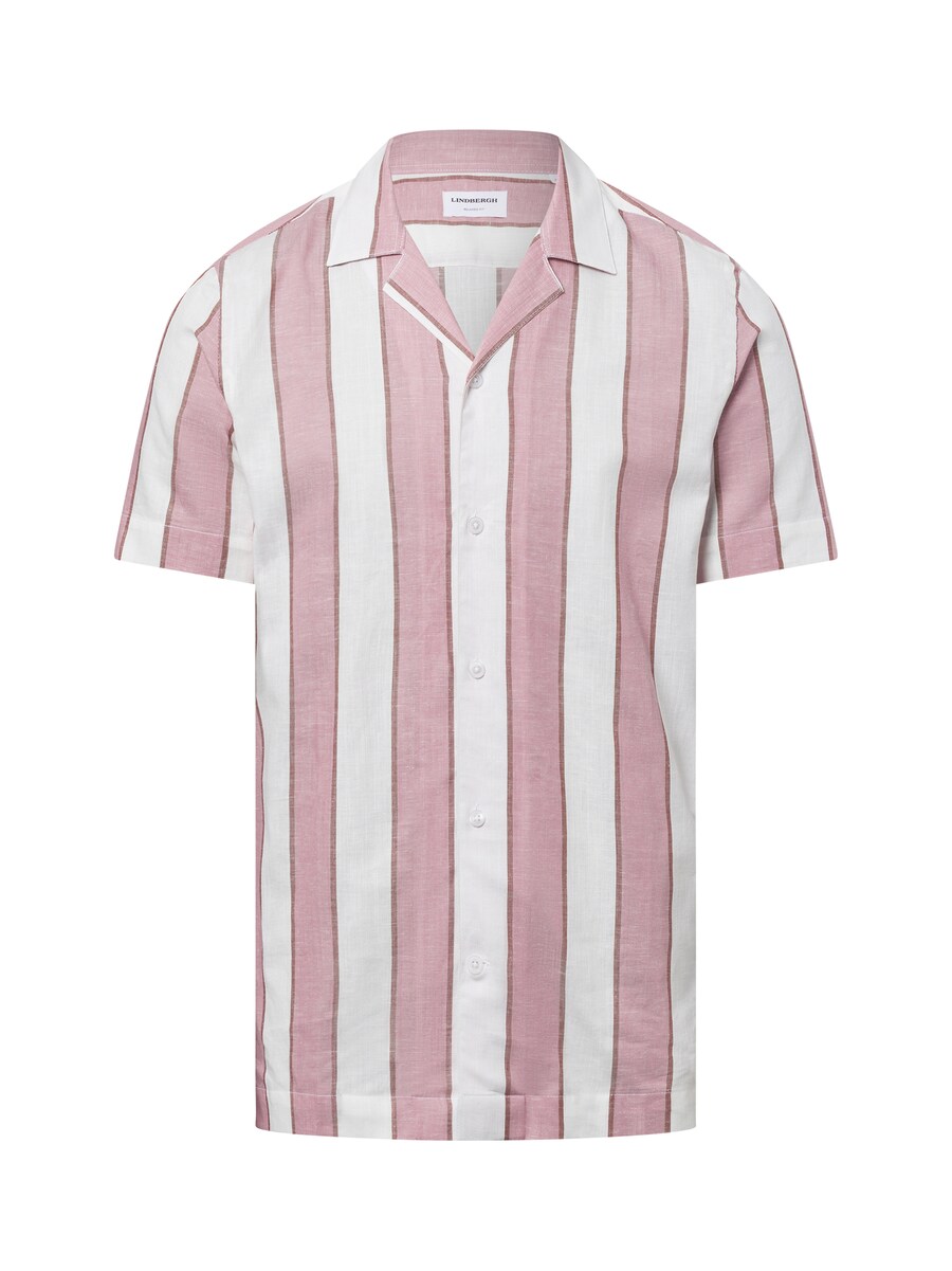 

Рубашка на пуговицах классического кроя Lindbergh, Pitaya/Dusky pink