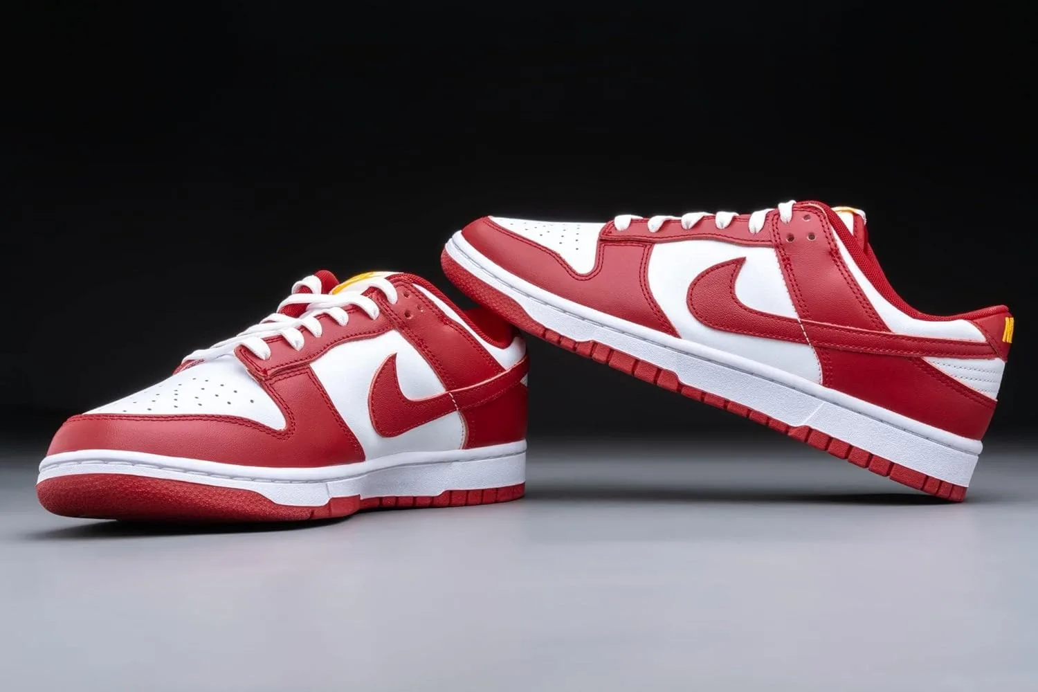 Мужские кроссовки Nike SB Dunk Low, белый/красный — фото 3