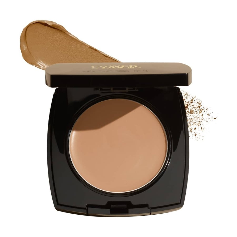 

Avon Power Stay 330P Кремовая пудровая основа - Медово-бежевый