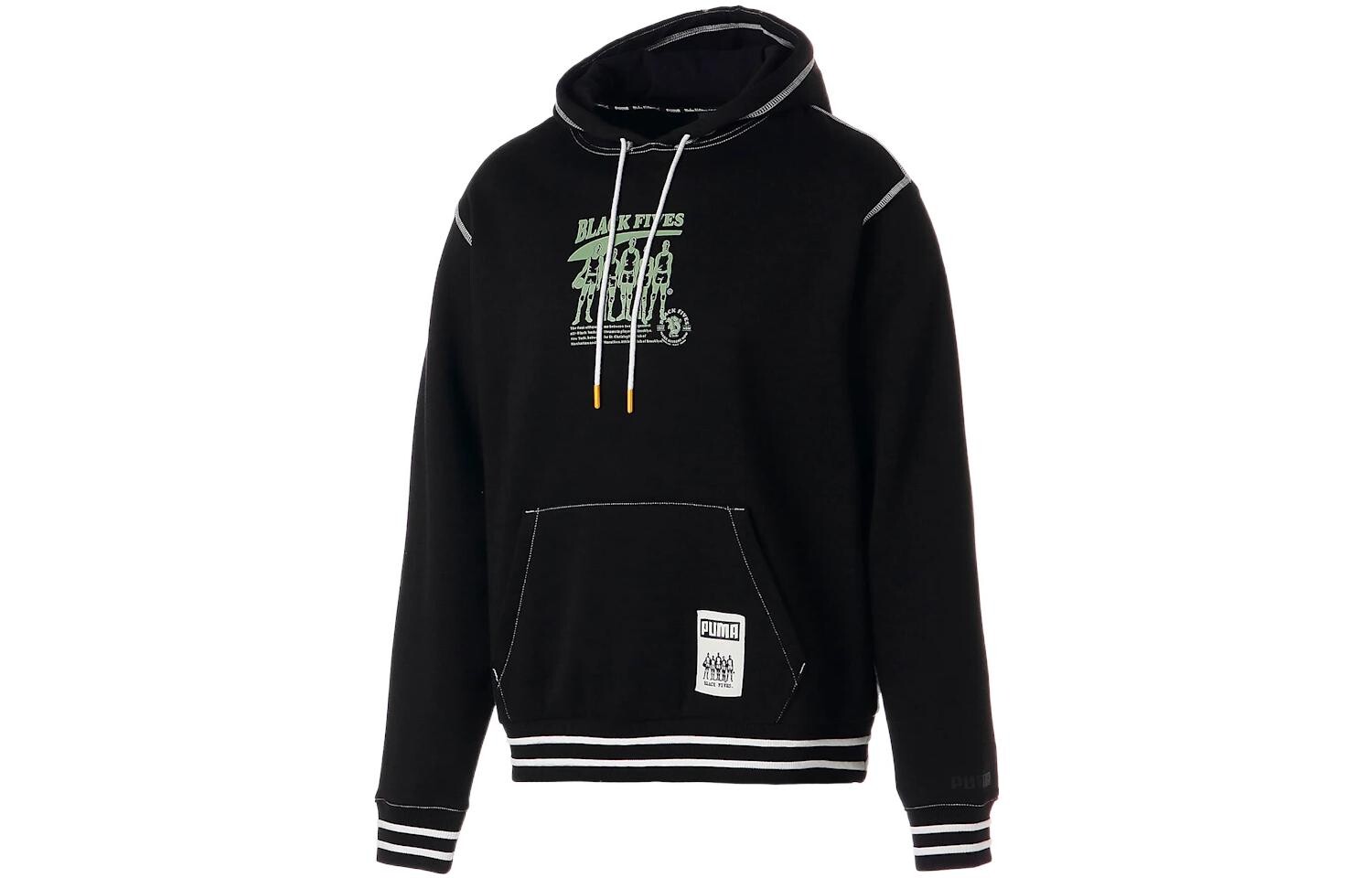 

BLACK FIVES Толстовка мужская черная Puma, черный