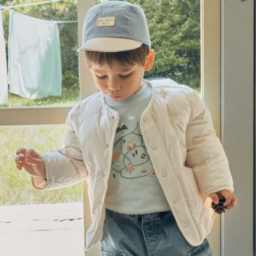 Детский свитшот ORGANICMOM Пути Айланд