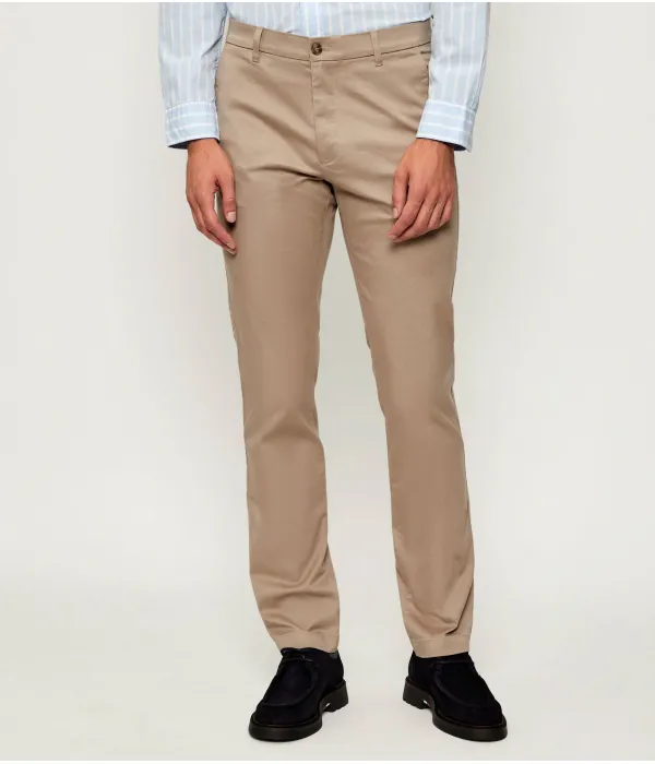 Брюки чинос Slim fit Calvin Klein, бежевый — фото 3