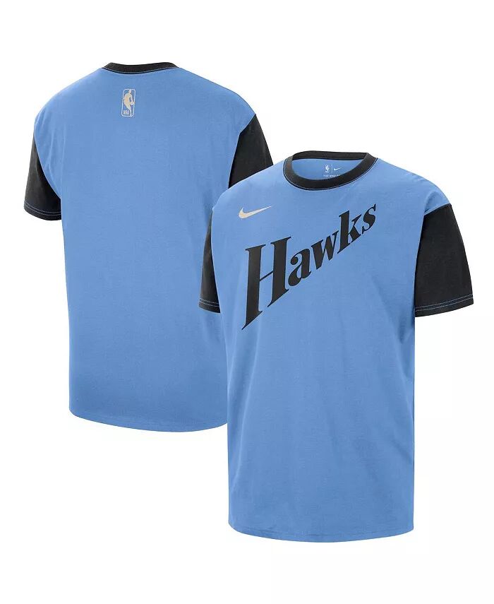 

Мужская светло-синяя футболка Atlanta Hawks 2024/25 City Edition Courtside Color Block Nike