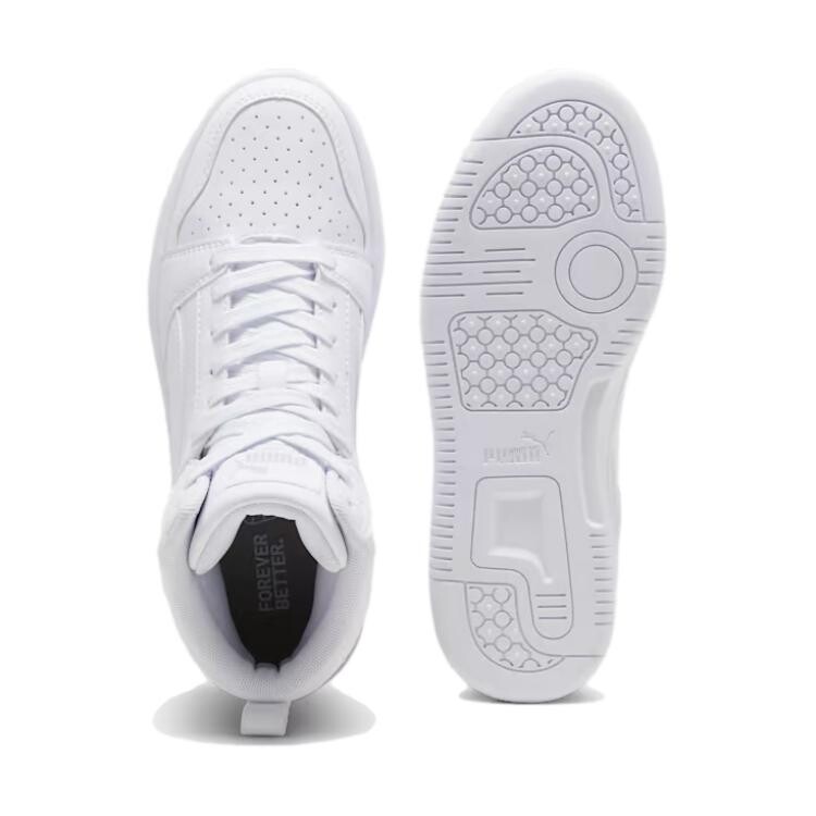 Rebound V6 Детские кроссовки для скейтбординга GS Puma, белый — фото 4