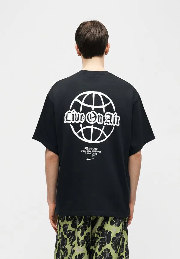 Футболка с принтом solo tee Nike Sportswear, Black/White