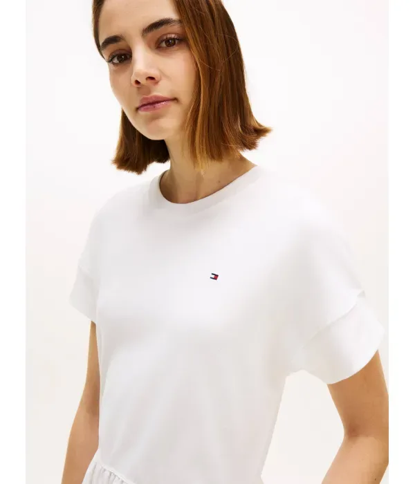Платье CODY MIX MEDIA Tommy Hilfiger, экрю — фото 4