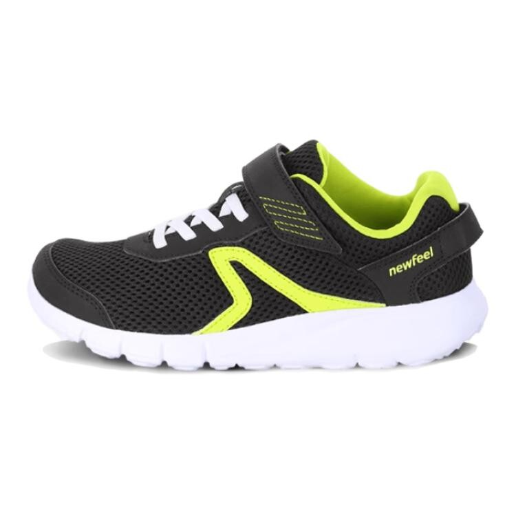 

Кроссовки для детей Дети Decathlon, черный/зеленый
