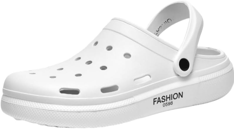 

Мужские летние домашние сланцы Баотоу на платформе, спортивные сандалии, нескользящие пляжные туфли Clolinde, белый