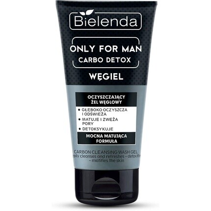 

Bielenda Carbo Detox Carbon Очищающий гель для умывания для мужчин 150 мл, Only For Men