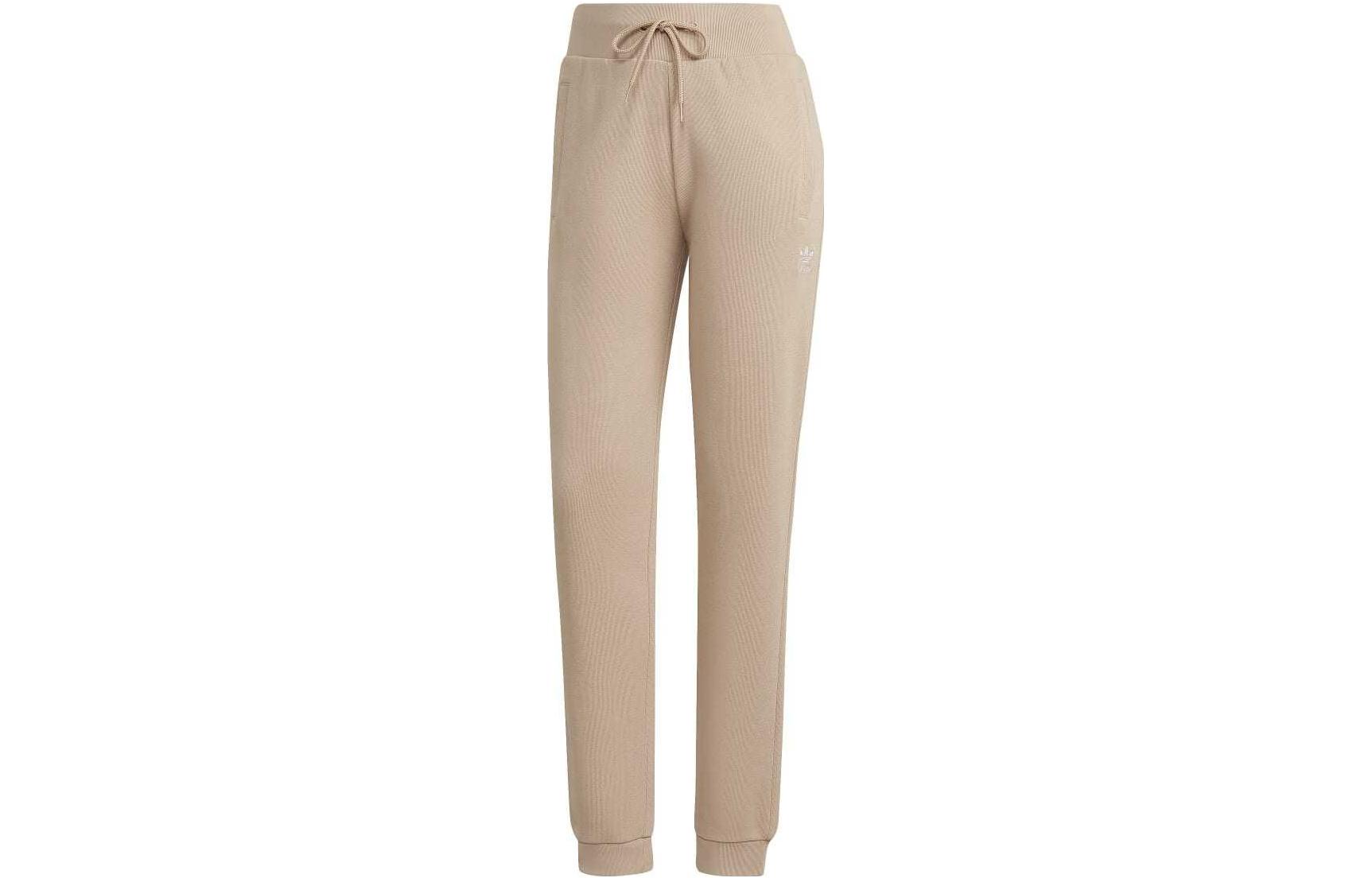 

Adidas Originals Вязаные спортивные штаны Women's Beige Brown Moderate Cuffed