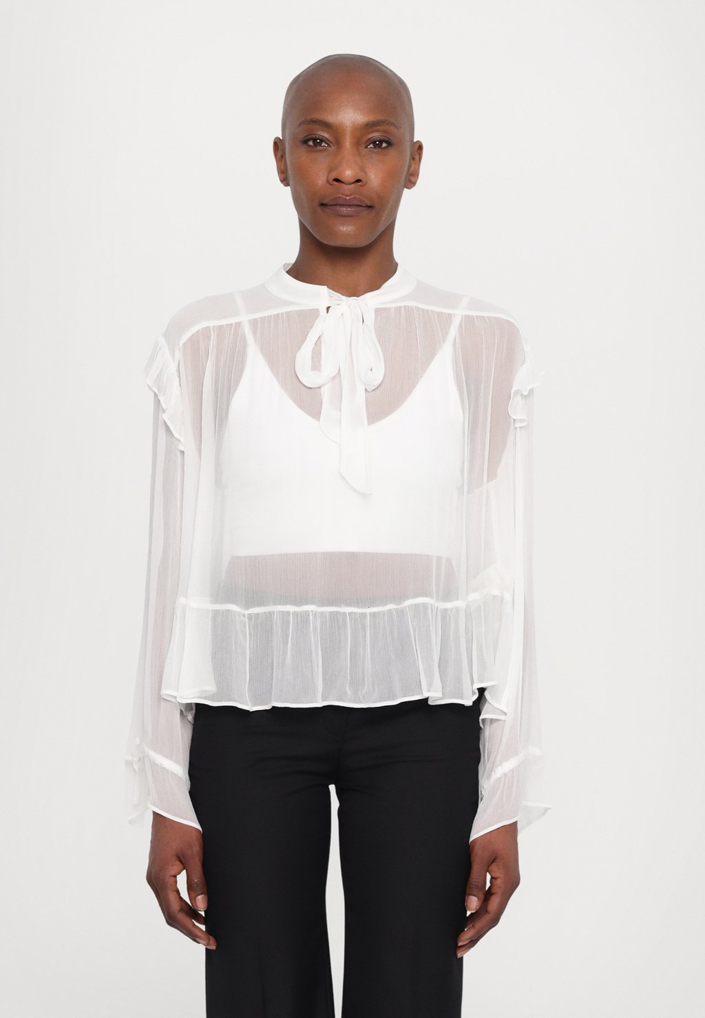 

Блуза IOLA BLOUSE DESIGNERS REMIX, кремовый