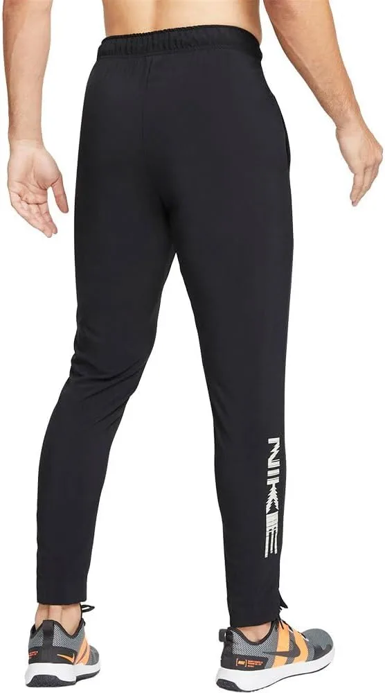Мужские тренировочные брюки Nike Dri-fit Tapered, оливковый цвет — фото 2