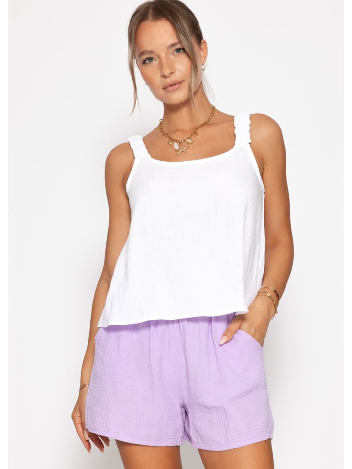 

Топ SASSYCLASSY, белый