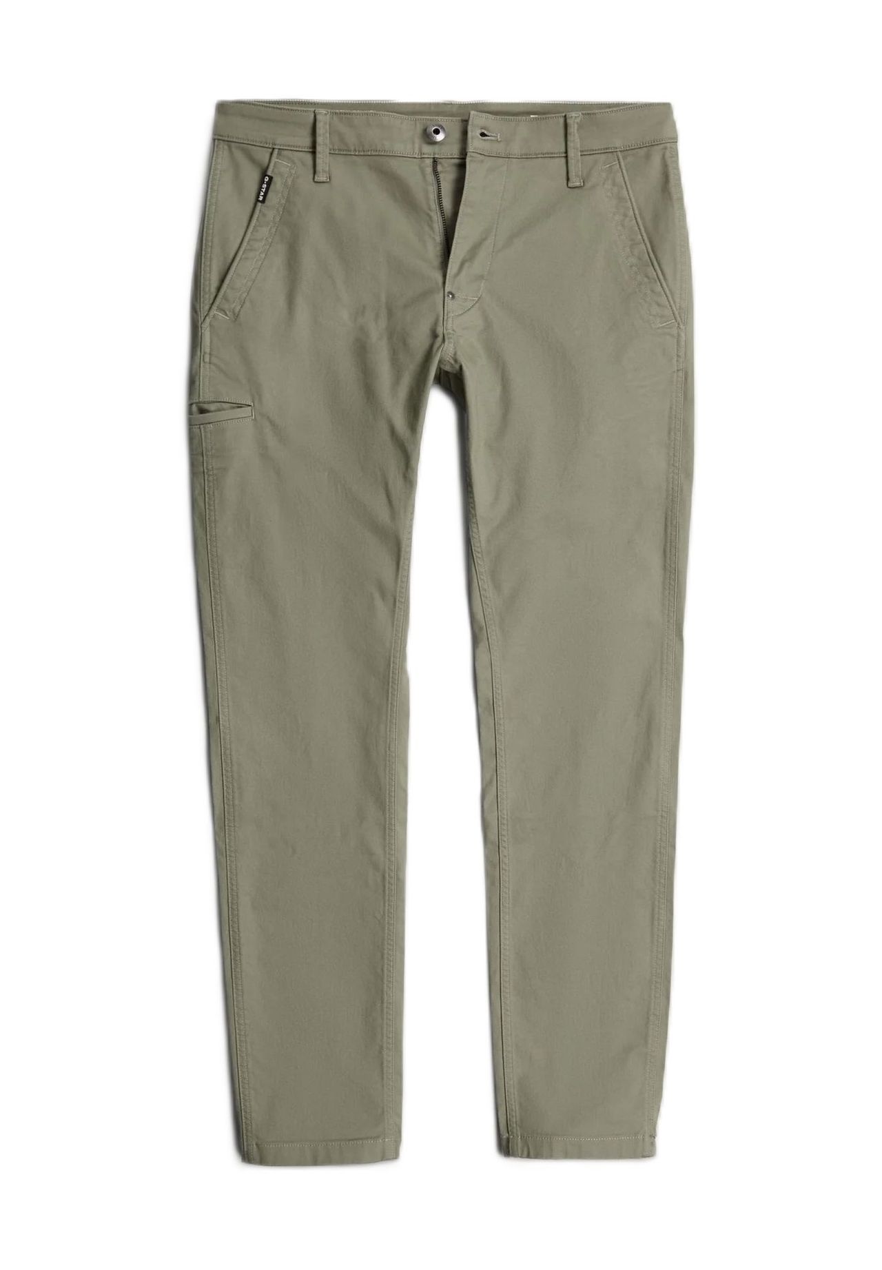 

Чиносы, зауженный крой, карманы с окантовкой, мужские G-STAR RAW, зеленый