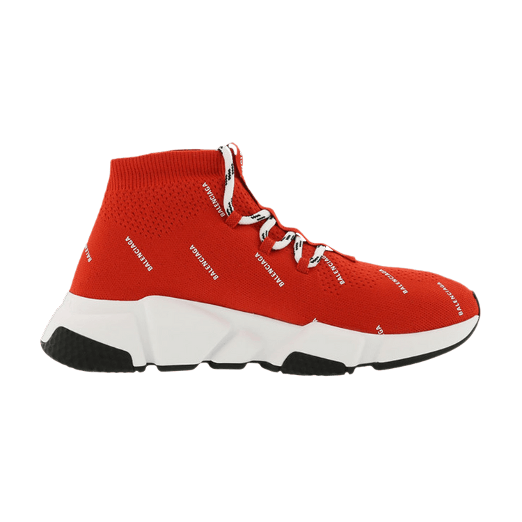 

Кроссовки Balenciaga Speed Trainer Knit 'All Over Print - Red', красный