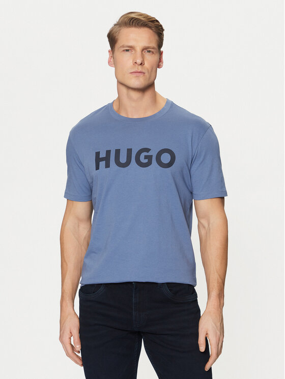 

Футболка стандартного кроя Hugo, синий