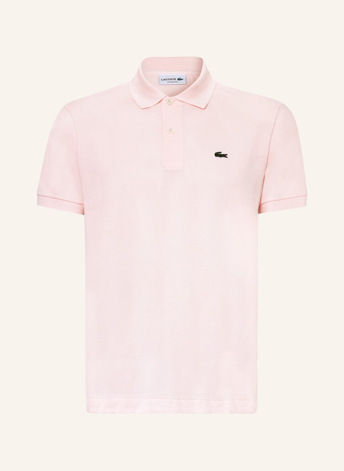 

Классическая рубашка-поло из пике LACOSTE, светло-розовый