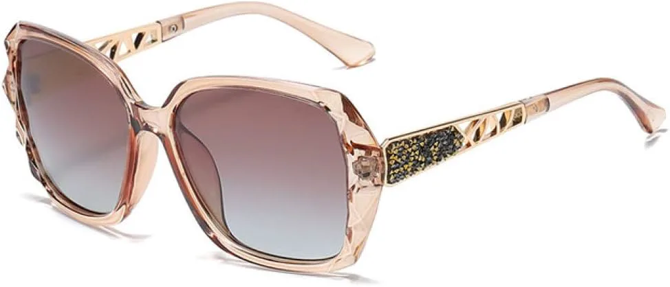 

Новые поляризованные солнцезащитные очки 2025 года, большая коробка, женская версия, УФ-очки, очки знаменитостей, круглые очки для вождения, женские DSXLY, 13