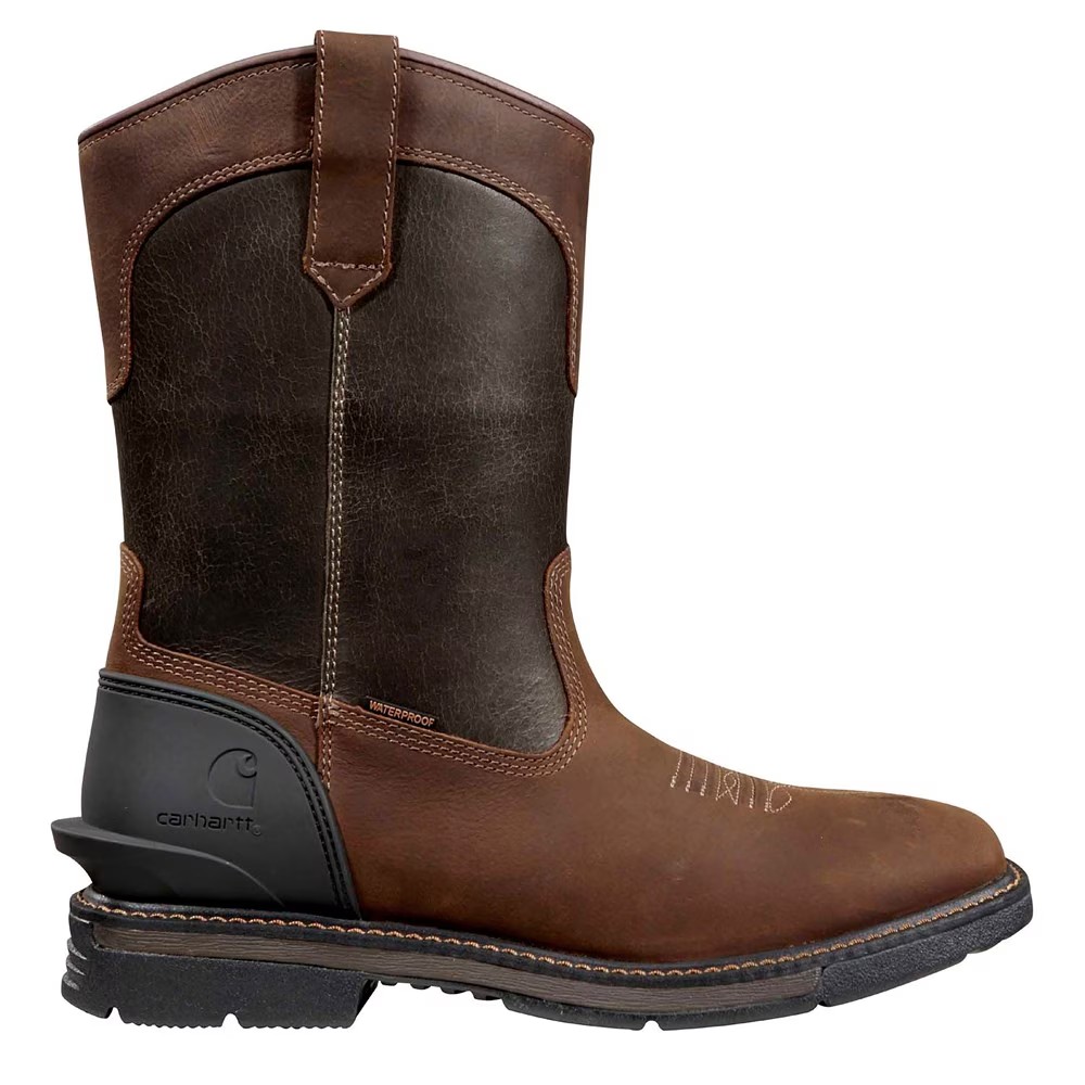 Водонепроницаемые резиновые сапоги Montana 11" Carhartt, коричневый — фото 3