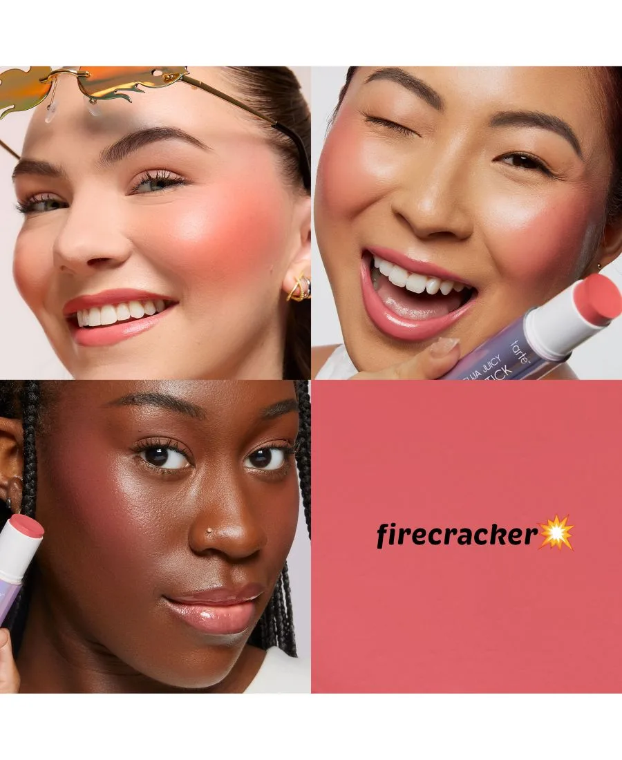 Многофункциональный стик для губ и щек Maracuja Juicy Tarte, Firecracker — фото 3