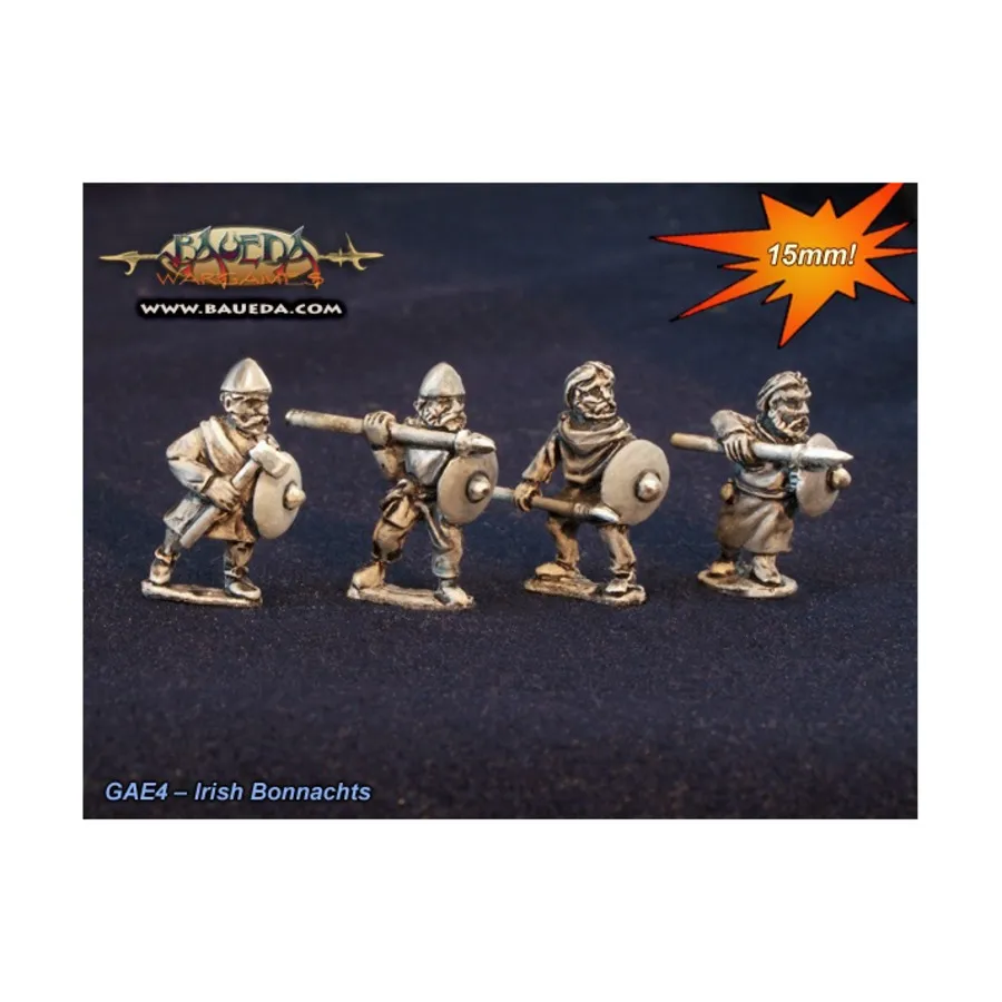 

Норвежско-ирландские боннахты, Historical Miniatures - Norse (15mm) (Baueda)