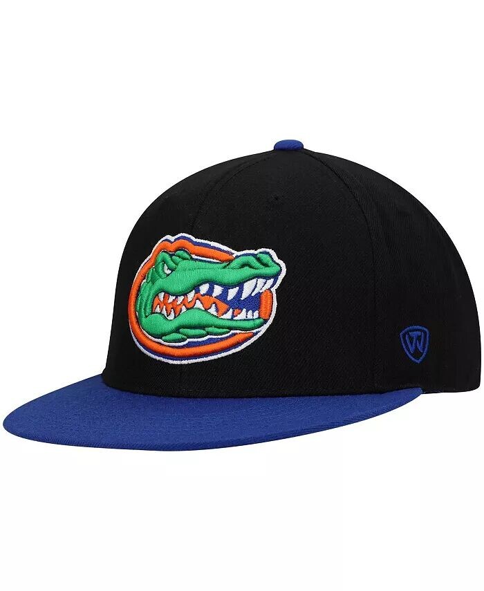 

Мужская двухцветная приталенная шляпа черного цвета и цвета Royal Florida Gators Team Top Of The World