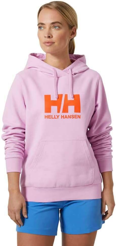 

Толстовка Helly-Hansen женская Hh Logo Hoodie 2.0 Helly Hansen, 052 Cherry Blossom