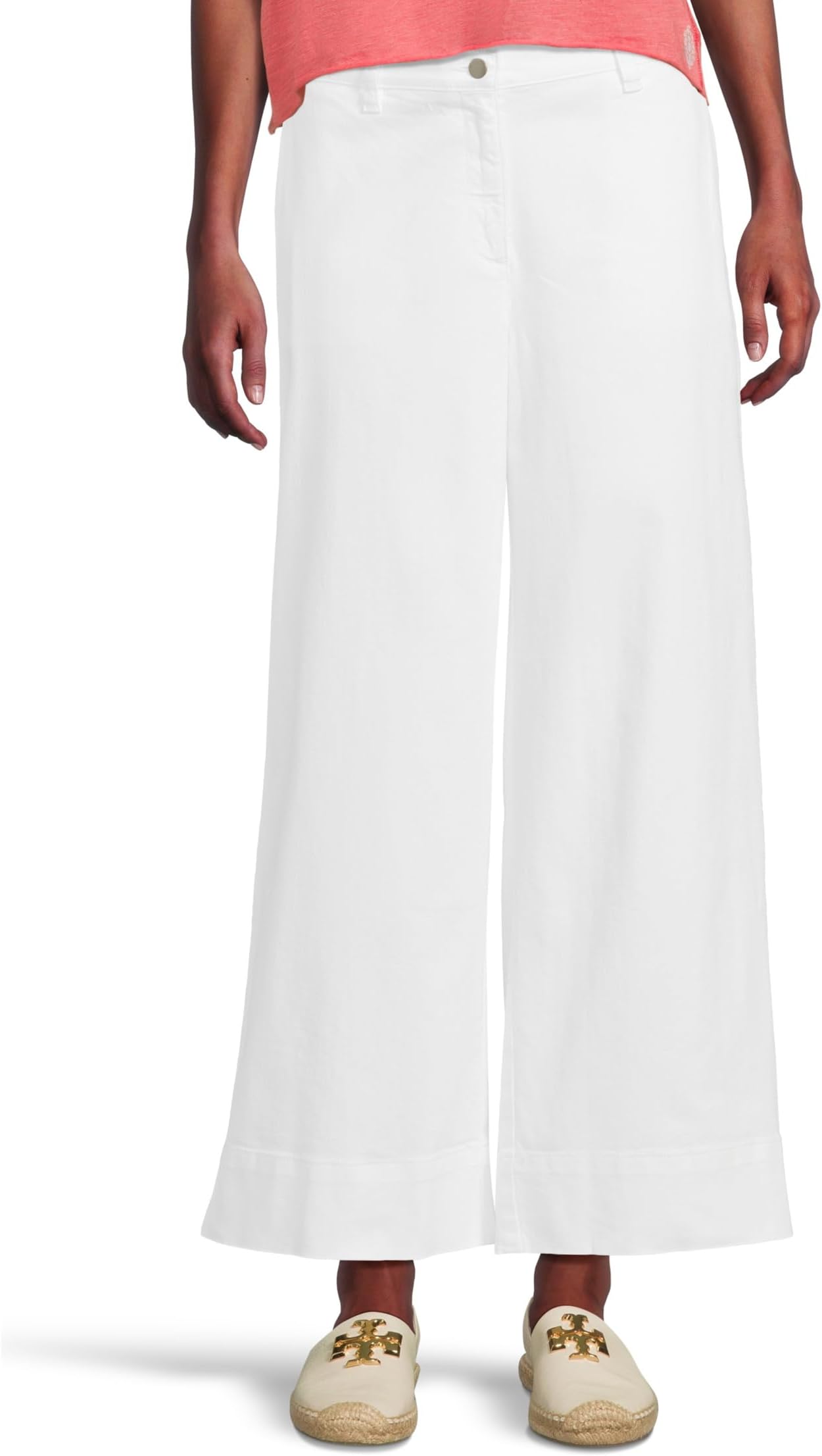 

Брюки Eileen Fisher Wide Ankle Pants, White