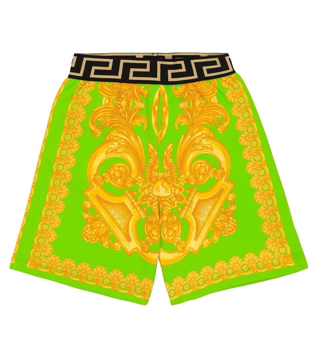 

Шорты с принтом Barocco Versace, разноцветный
