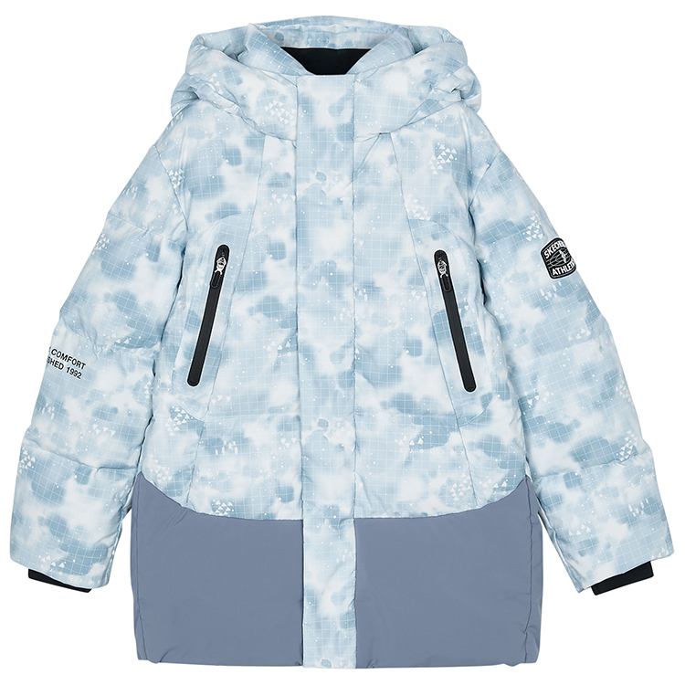 

Пуховик Gray Starry Sky Snow Scene для подростков Skechers, серый