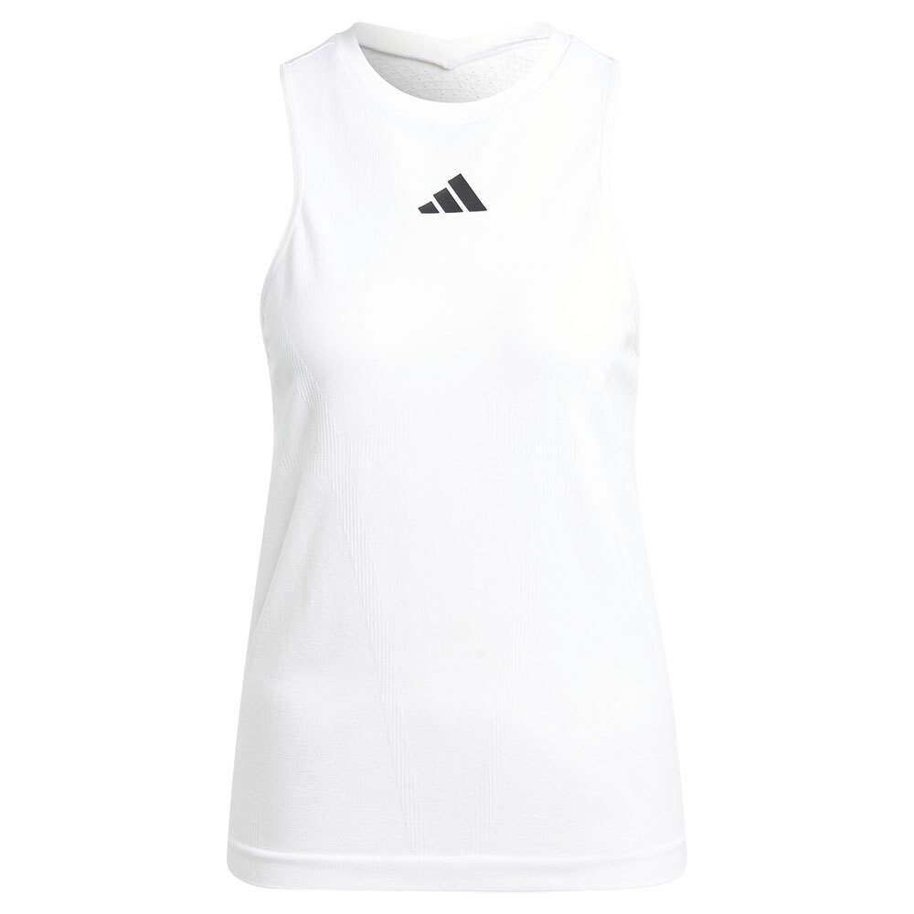 Футболка без рукавов adidas Aeroready Pro Seamless, белый — фото 3