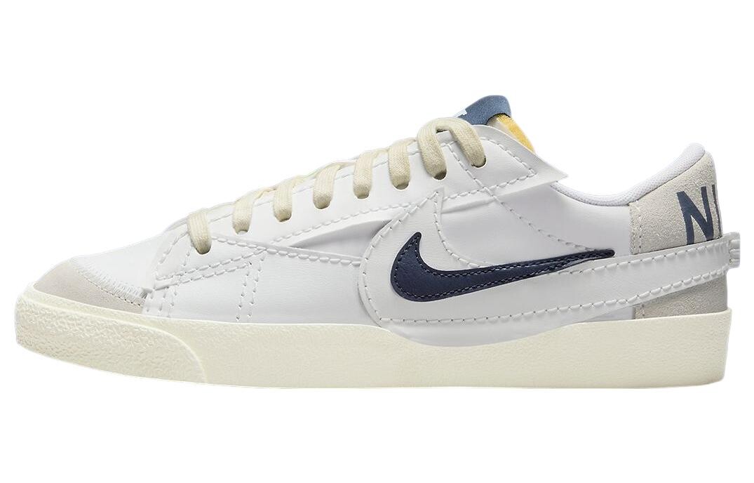 

Кроссовки Nike Blazer Low 77 Jumbo Se Summit White Midnight Navy, Серый, Кроссовки Nike Blazer Low 77 Jumbo Se Summit White Midnight Navy