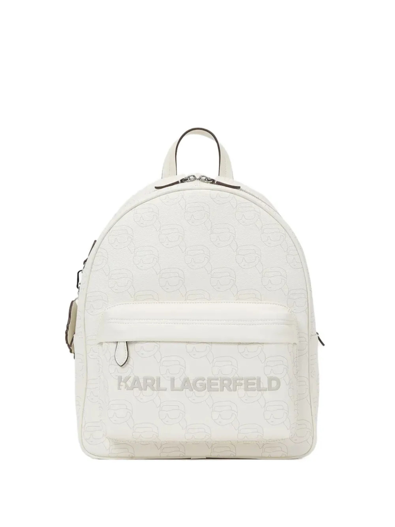 

Karl Lagerfeld рюкзак с тисненым логотипом, белый