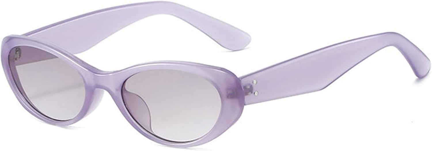 

Солнцезащитные очки Willochra Small Rivet Oval для женщин и мужчин, винтажные, с градиентным переходом цвета "кошачий глаз", классические черные, с защитой от УФ-излучения UV400, C5