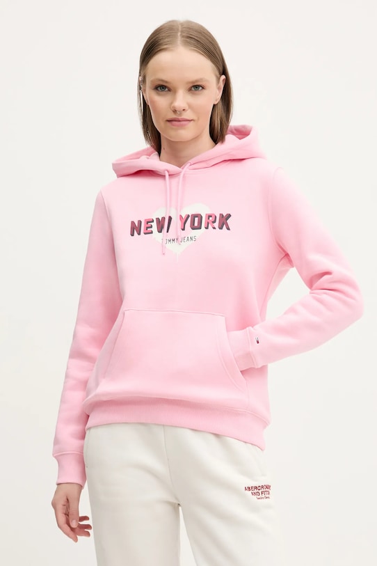 

Толстовка Tommy Jeans, розовый