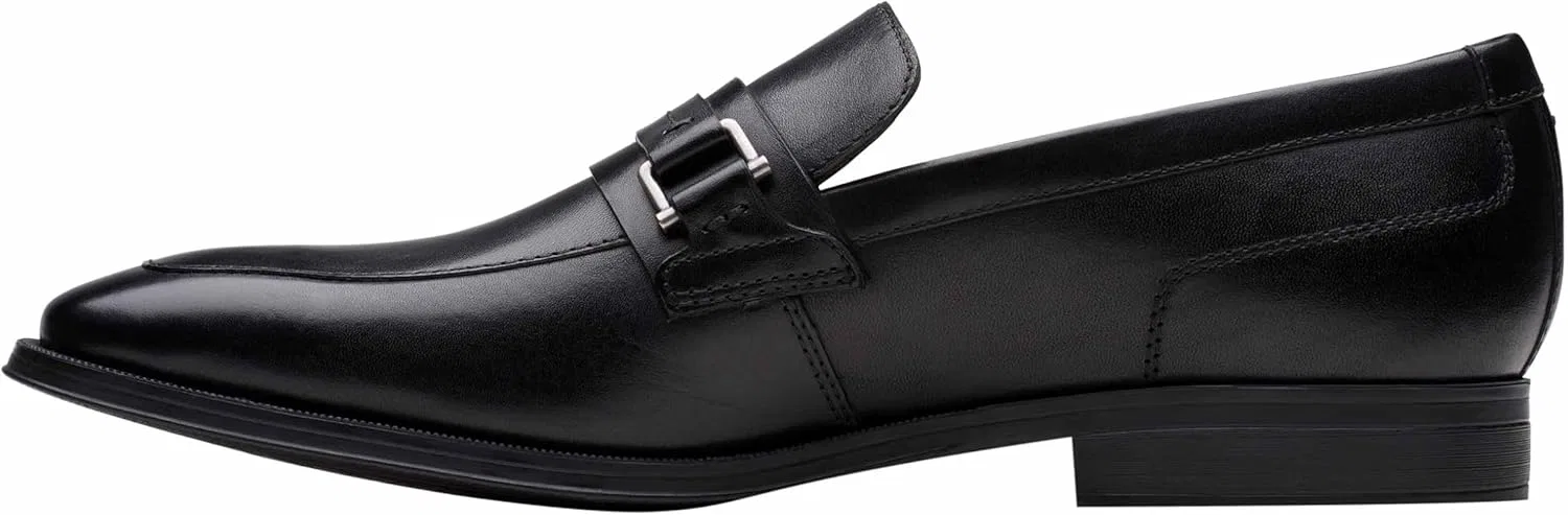 Мужские туфли Clarks Paulton Lo, Black Leather — фото 2