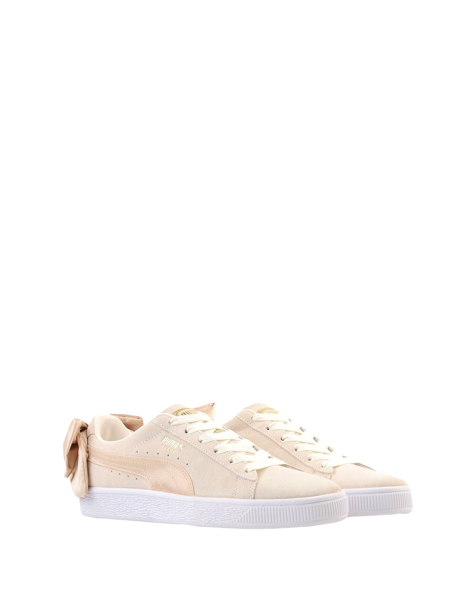 Кроссовки Suede Bow Varsity Wn'S Puma, бежевый — фото 2