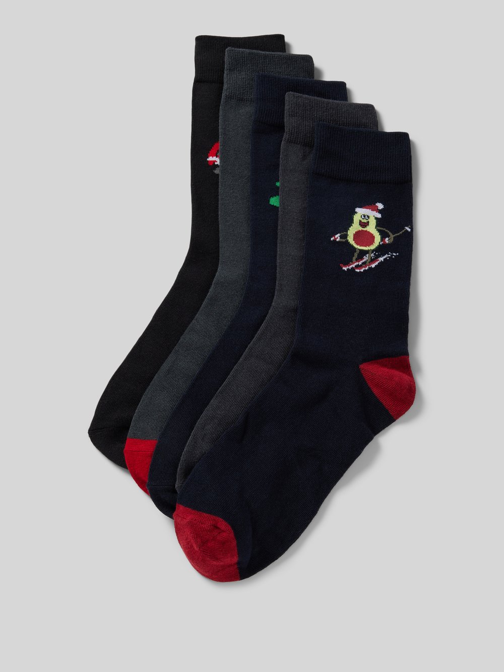 

Носки с этикеткой, модель «XMAS ELEMENTS», в упаковке 5 шт Jack & Jones